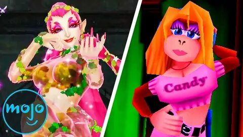 Top 10 Weirdly Sexualized Nintendo Characters - YouTube