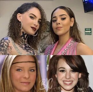 Antes y después: Cirugías estéticas de Belinda y Danna Paola