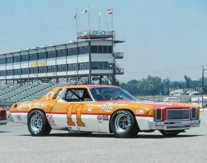 Cale Yarbrough in the Junior Johnson (#11) Holly Farms, 1976