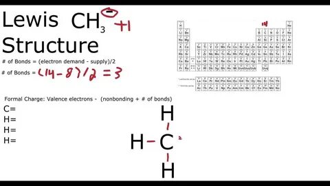 CH3- Lewis Structure Methyl Anion - YouTube