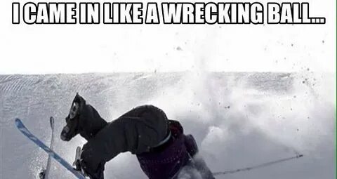 Funny skiing Memes