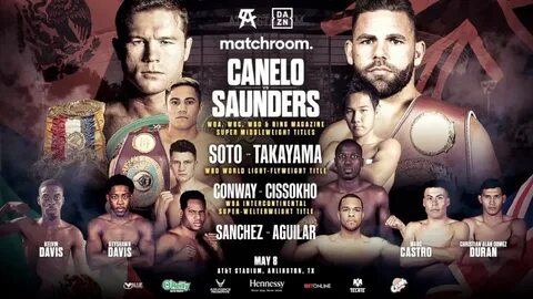 Canelo vs. Saunders Undercard & Face the Fearless Promo Vide