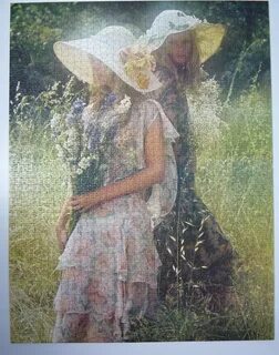 Girls in the Meadow by David Hamilton. Ravensburger puzzle. 
