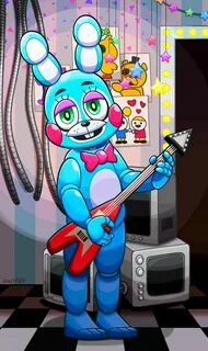 Pin by SaffirePizzaNerd on Toy Bonnie Fnaf drawings, Anime f