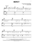 Partition piano Mercy de Shawn Mendes - Piano Voix Guitare (