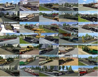 MILITARY CARGO PACK BY JAZZYCAT V2.9.1 ETS2 - Euro Truck Sim