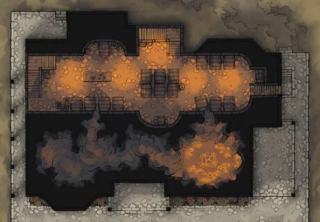 Pin by Aaron Smith on battlemaps in 2020 Fantasy map, Dungeo