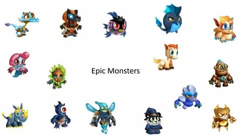 Gallery of how to breed epic and legendary monsters in monst