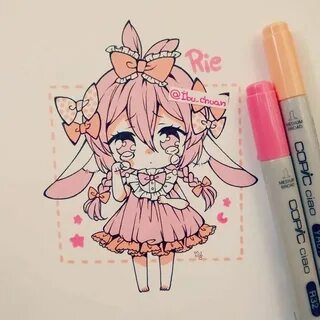 Found on Google from pinterest.co.uk Cute art, Chibi drawing