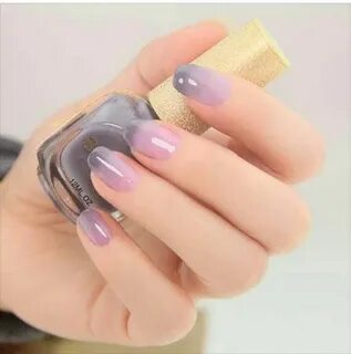 Gray and purple Pastel nails designs, Pretty nail art, Prett