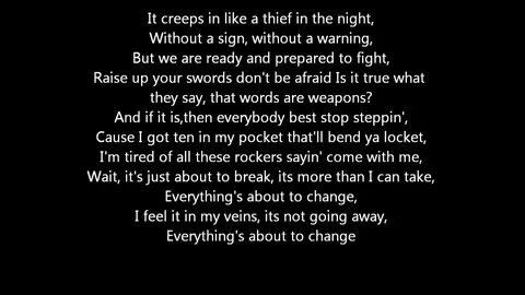 Thousand Foot Krutch : "War Of Change" Lyrics - YouTube