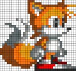 Classic Tails Perler by Vickicutebunny on deviantART Pixel a