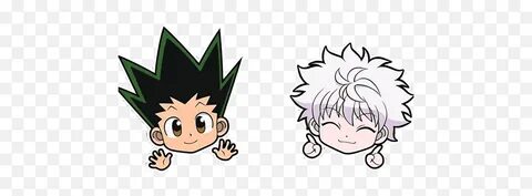 Chibi Gon Killua - Chibi Hunter X Hunter Png,Killua Transpar