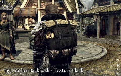Скачать TES 5: Skyrim "Big Leather Backpack" v1.21 - Геймпле