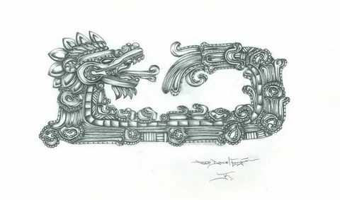 Aztec Feather Serpent by JaydanEden on DeviantArt Feathered 