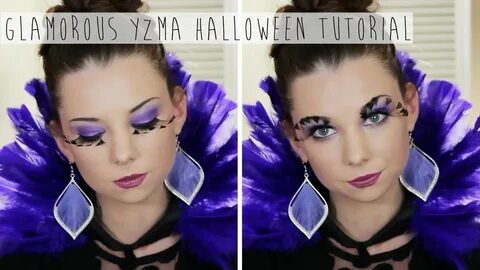 YZMA The Emperors New Groove Halloween Tutorial + DIY Feathe