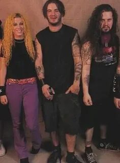 Sean Yseult, Philip Anselmo and Dimebag Darrel Heavy metal m