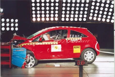 Crash test opel corsa 2012