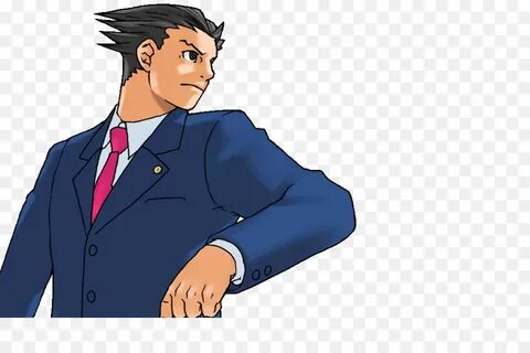 Phoenix Wright Ace Attorney Shoulder png download - 960*640 