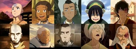 Avatar, Anime, Team avatar