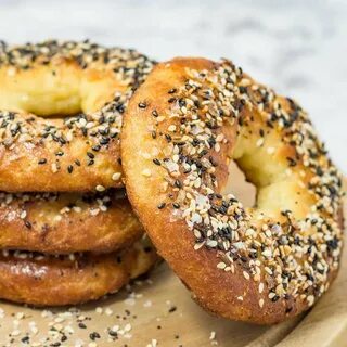 Keto Bagels Recipe - Best Low-Carb Version - Delicious Soft 