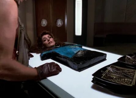 Chosen One of the Day: Deanna Troi-cake SYFY WIRE