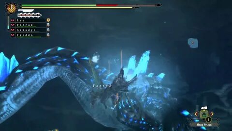 MH3U Abyssal Lagiacrus Monster Hunter 3 Ultimate Gameplay - 