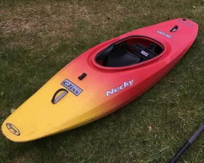 Necky Whitewater Kayak - Red And Yellow. Including Spraydeck