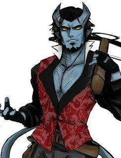 #Tiefling #Guy Character portraits, Tiefling bard, Dnd chara