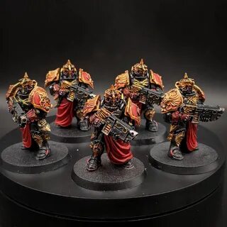 Legio Custodes Sagittarum Guard 5 Modelle Bemalt Etsy