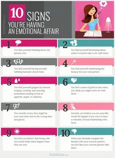 signs youre having of an emotional affair Emotional cheating