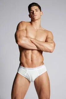 Trevor Signorino Models Dsquared2 SS18 Underwear Collection