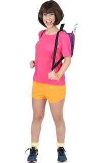 Adult Dora The Explorer Costume - fancydress.com