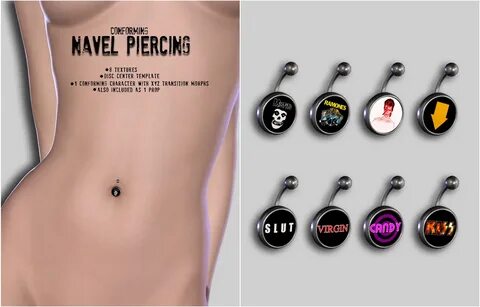 Sale 4 navel piercings is stock