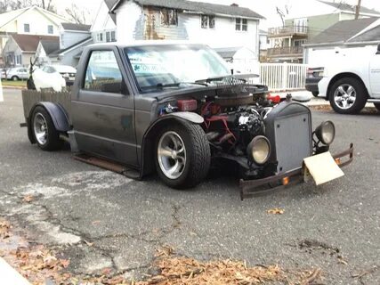 1991 Chevrolet S10 V8 Rat Rod Farm Truck On Bags Deadclutch