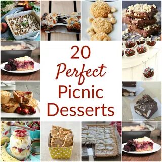 Desserts For Summer Picnics / 40 Picnic Desserts That Are Pe