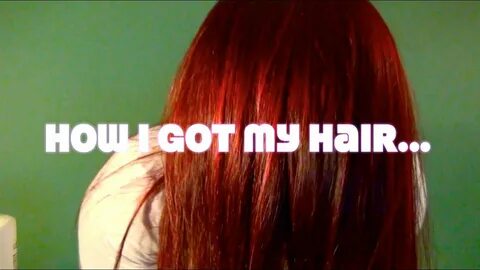 HOW TO: L'oreal HiColor 'RED HOT' Hair - YouTube