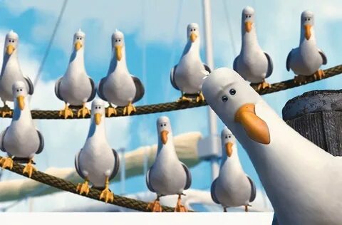 Finding Nemo Seagull Png - Make Finding Nemo Seagulls Memes 