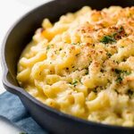 This is some of the best Homemade Macaroni and Cheese that y