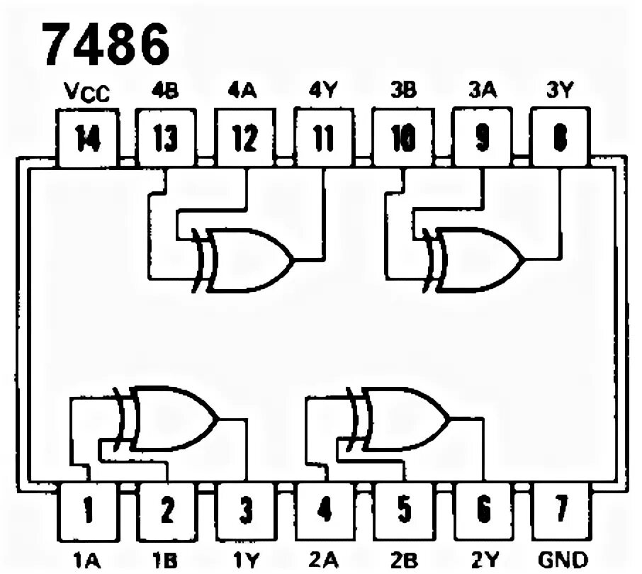 7486 XOR DATASHEET PDF