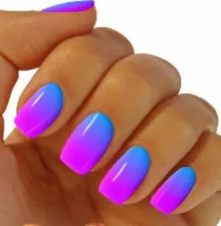 Nail Art Designs 2015 For Brides Neon nails, Blue ombre nail