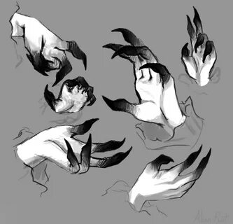 Some practice hand sketches. Originally started out as pract