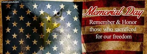 Memorial Day Remember and Honor Facebook Cover Facebook cove
