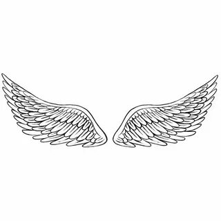 WallPops White and Off-White Angelic Decal Wall Art Kit DWPK