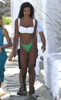 Tina Kunakey in a Bikini on Holiday in Mykonos Island 08/06/