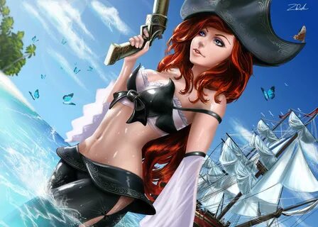 Miss Fortune Miss fortune, League of legends, Lol league of 