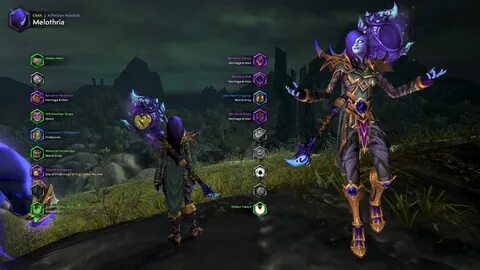 Void Elf Heritage Armor Transmog : It's clearly not the heri