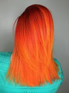 Semi Permanent Hair Color Wash Out : Manic panic orange hair