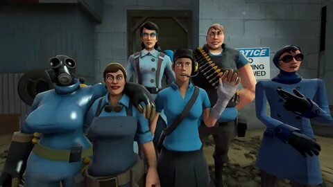 Мастерская Steam::Female Fortress 2 Characters