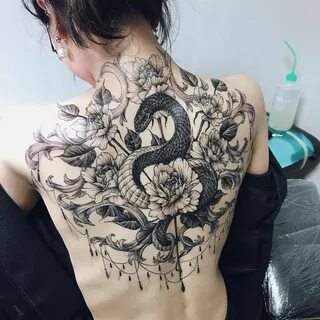 1337tattoos: "zihwa_tattooer " Snake tattoo design, Tattoos,